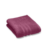 Catherine Lansfield Zero Twist Cotton 450gsm Bath Sheet Towel Bale Pair - Pink - Zero Twist Raspberry Towel