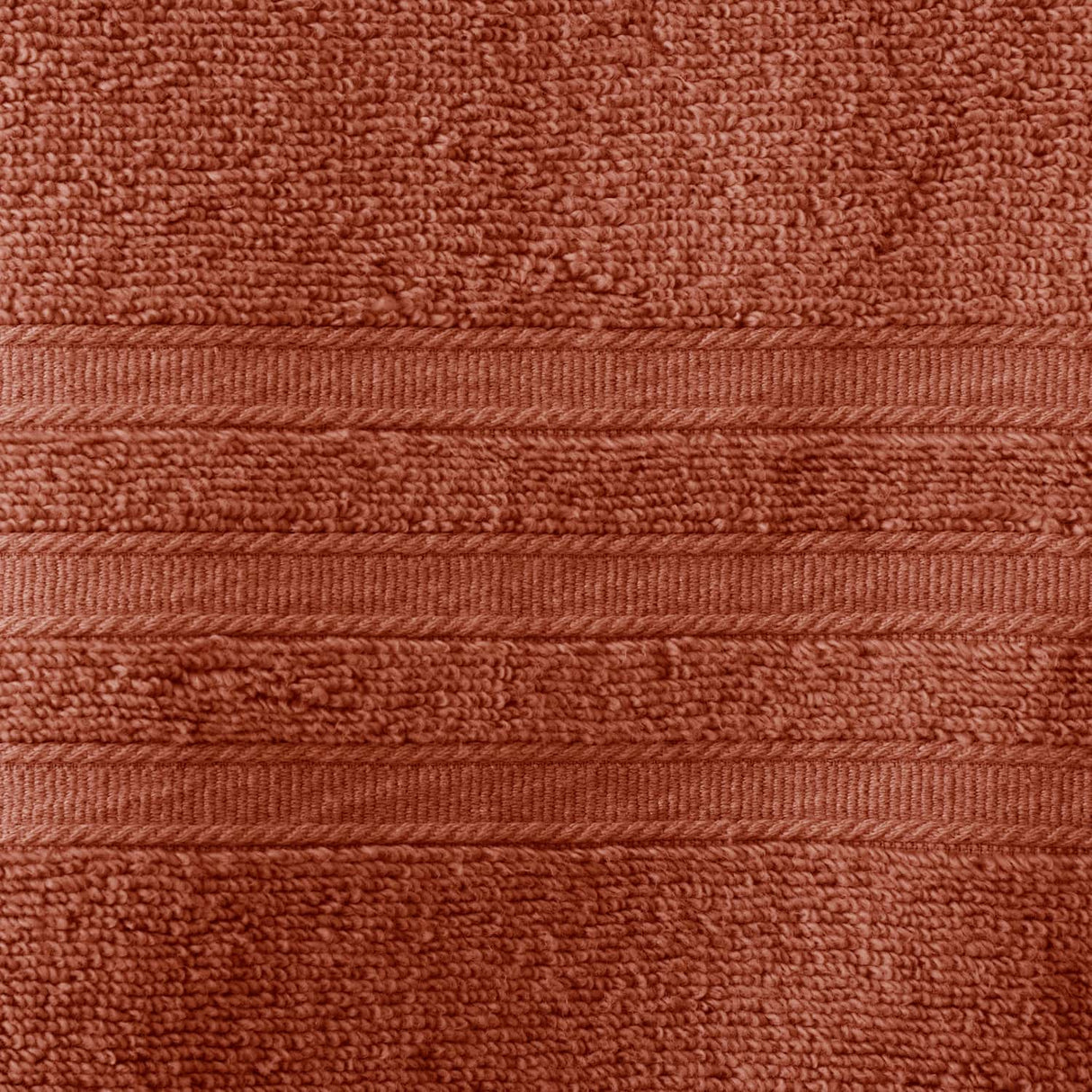 Catherine Lansfield Zero Twist 100% Cotton 450gsm Towels - Terracotta - Zero Twist Terracotta