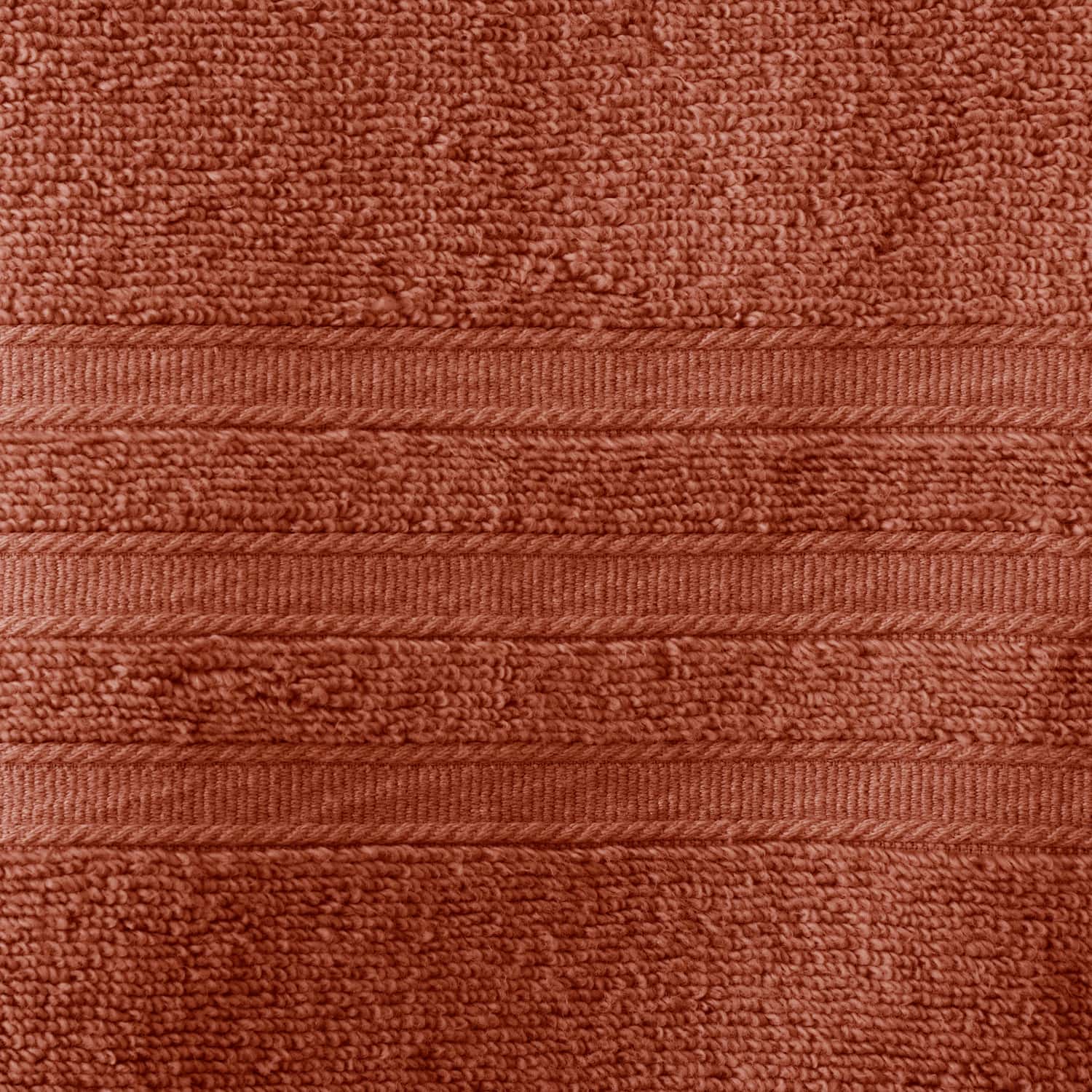 Catherine Lansfield Zero Twist 100% Cotton 450gsm Towels - Terracotta - Zero Twist Terracotta