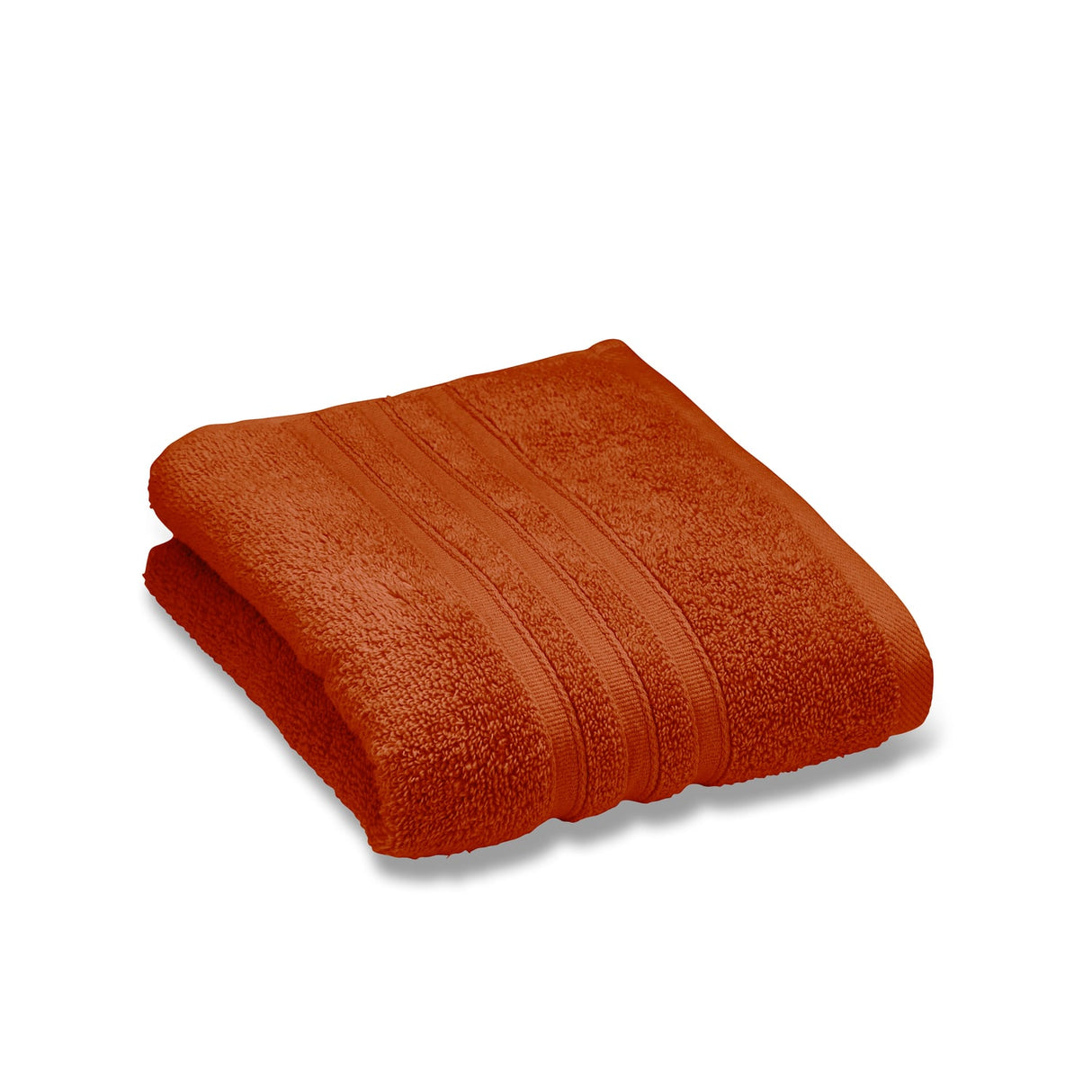 Catherine Lansfield Zero Twist 100% Cotton 450gsm Towels - Terracotta - Zero Twist Terracotta Towel