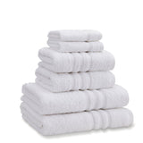 Catherine Lansfield Zero Twist 100% Cotton 450gsm Towels - White