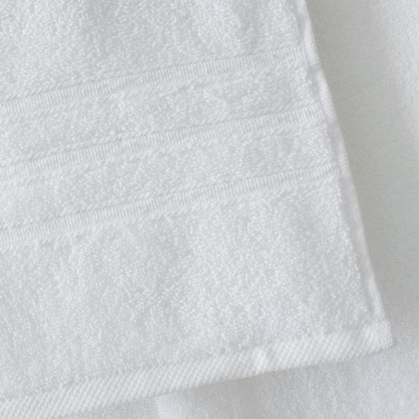 Catherine Lansfield Zero Twist Cotton 450gsm Bath Sheet Towel Bale Pair - White - Zero Twist White