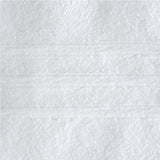 Catherine Lansfield Zero Twist Cotton 450gsm Bath Sheet Towel Bale Pair - White - Zero Twist White