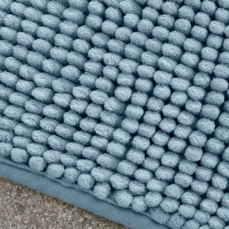 Catherine Lansfield Bobble Bath Mat 1200 GSM Cobalt Blue - Bobble Bath Mat Blue