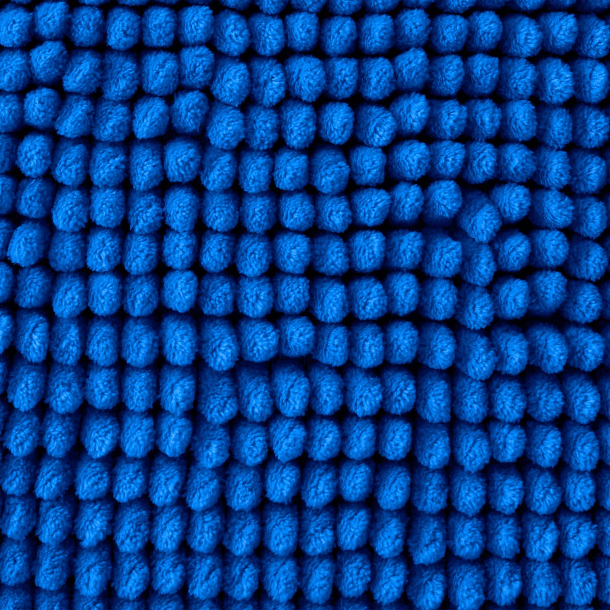 Catherine Lansfield Bobble Bath Mat 1200 GSM Cobalt Blue - Bobble Bath Mat Cobalt Blue