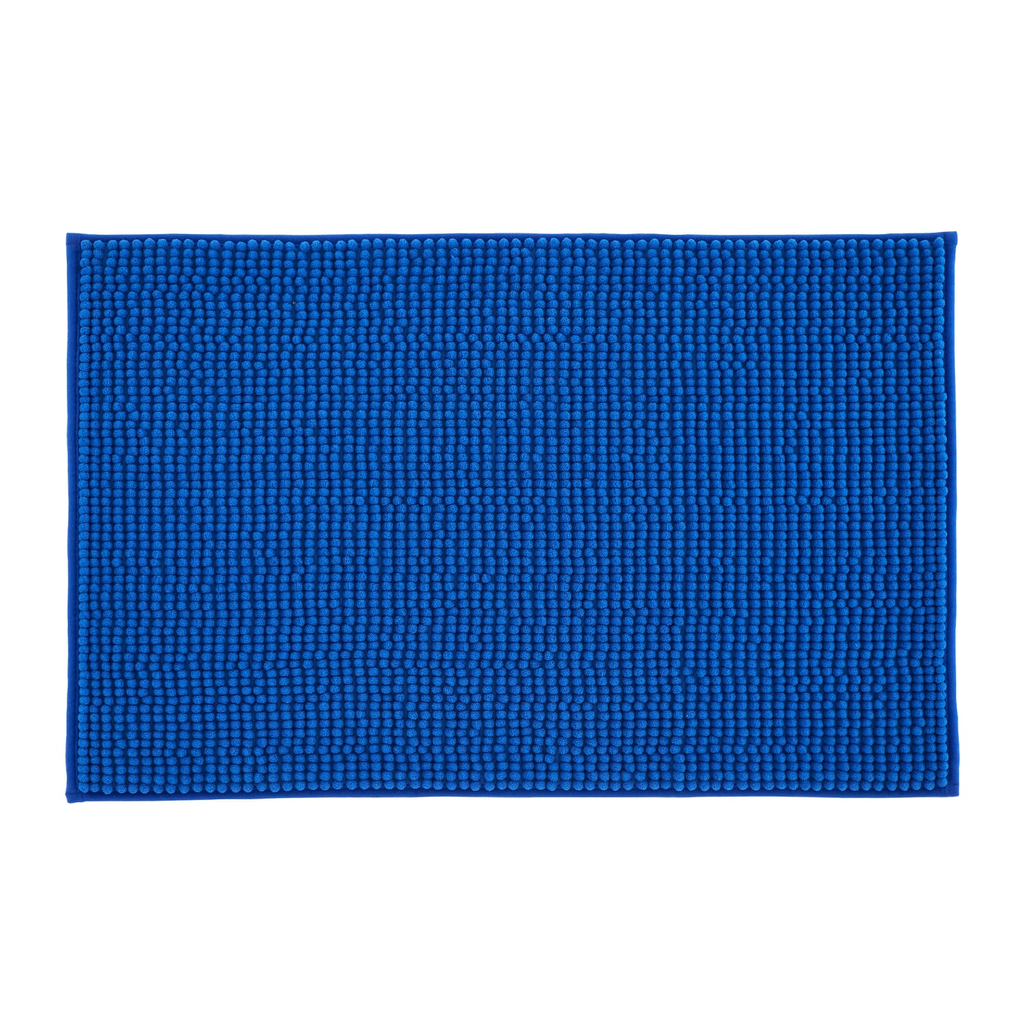 Catherine Lansfield Bobble Bath Mat 1200 GSM Cobalt Blue - Bobble Bath Mat Cobalt Blue