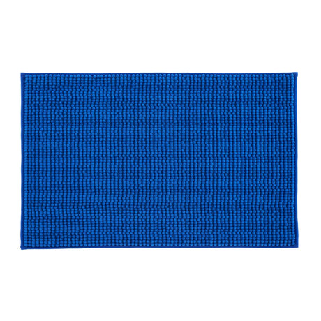 Catherine Lansfield Bobble Bath Mat 1200 GSM Cobalt Blue - Bobble Bath Mat Cobalt Blue