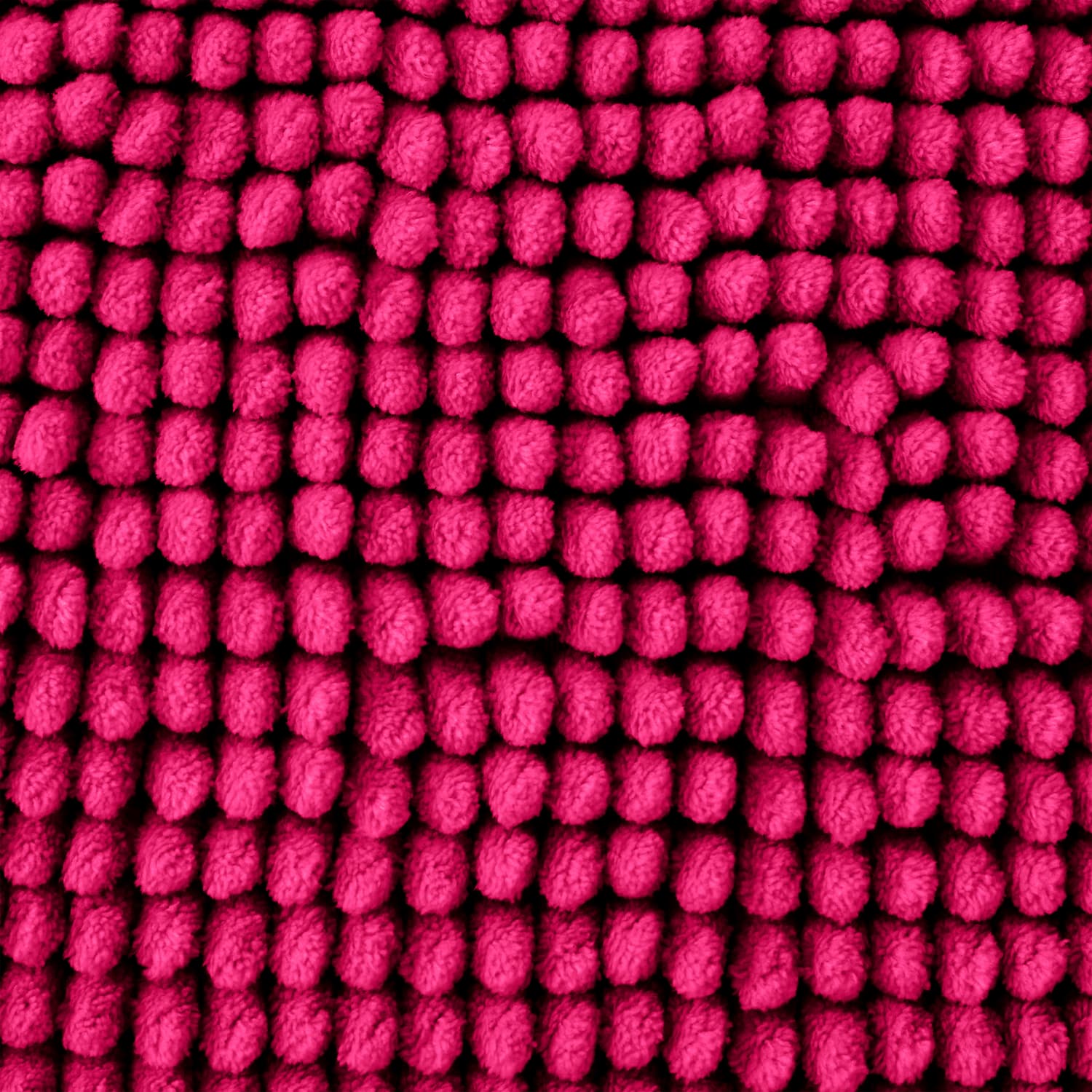 Catherine Lansfield Bobble Bath Mat 1200 GSM Cobalt Blue - Bobble Bath Mat Hot Pink