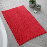 Catherine Lansfield Bobble Bath Mat 1200 GSM Cobalt Blue - Bobble Bath Mat Red