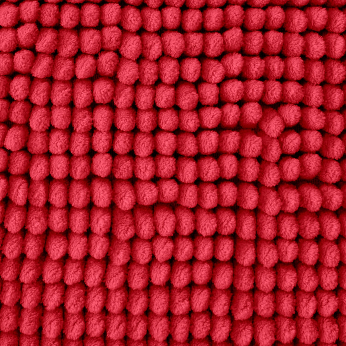 Catherine Lansfield Bobble Bath Mat 1200 GSM Cobalt Blue - Bobble Bath Mat Red