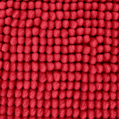 Catherine Lansfield Bobble Bath Mat 1200 GSM Cobalt Blue - Bobble Bath Mat Red