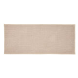 Catherine Lansfield Bobble Charcoal Grey Bath Runner 50x120cm - Bobble Bath Runner Natural