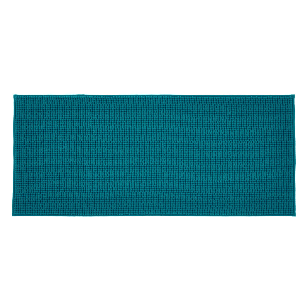 Catherine Lansfield Bobble Charcoal Grey Bath Runner 50x120cm - Bobble Bath Runner Teal