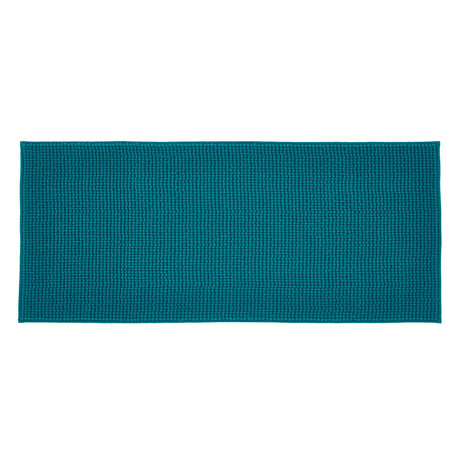 Catherine Lansfield Bobble Charcoal Grey Bath Runner 50x120cm - Bobble Bath Runner Teal