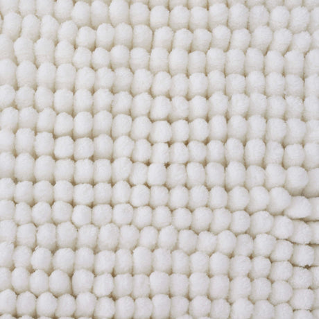 Catherine Lansfield Bobble Bath Mat 1200 GSM Cobalt Blue - Bobble Cream Bath Mat