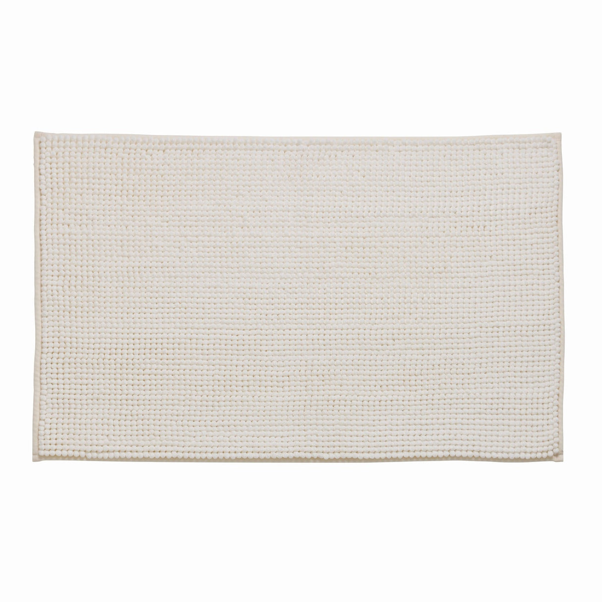 Catherine Lansfield Bobble Bath Mat 1200 GSM Cobalt Blue - Bobble Cream Bath Mat