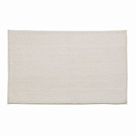 Catherine Lansfield Bobble Bath Mat 1200 GSM Cobalt Blue - Bobble Cream Bath Mat