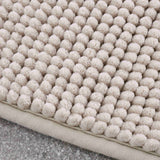 Catherine Lansfield Bobble Bath Mat 1200 GSM Cobalt Blue - Bobble Natural Bath Mat