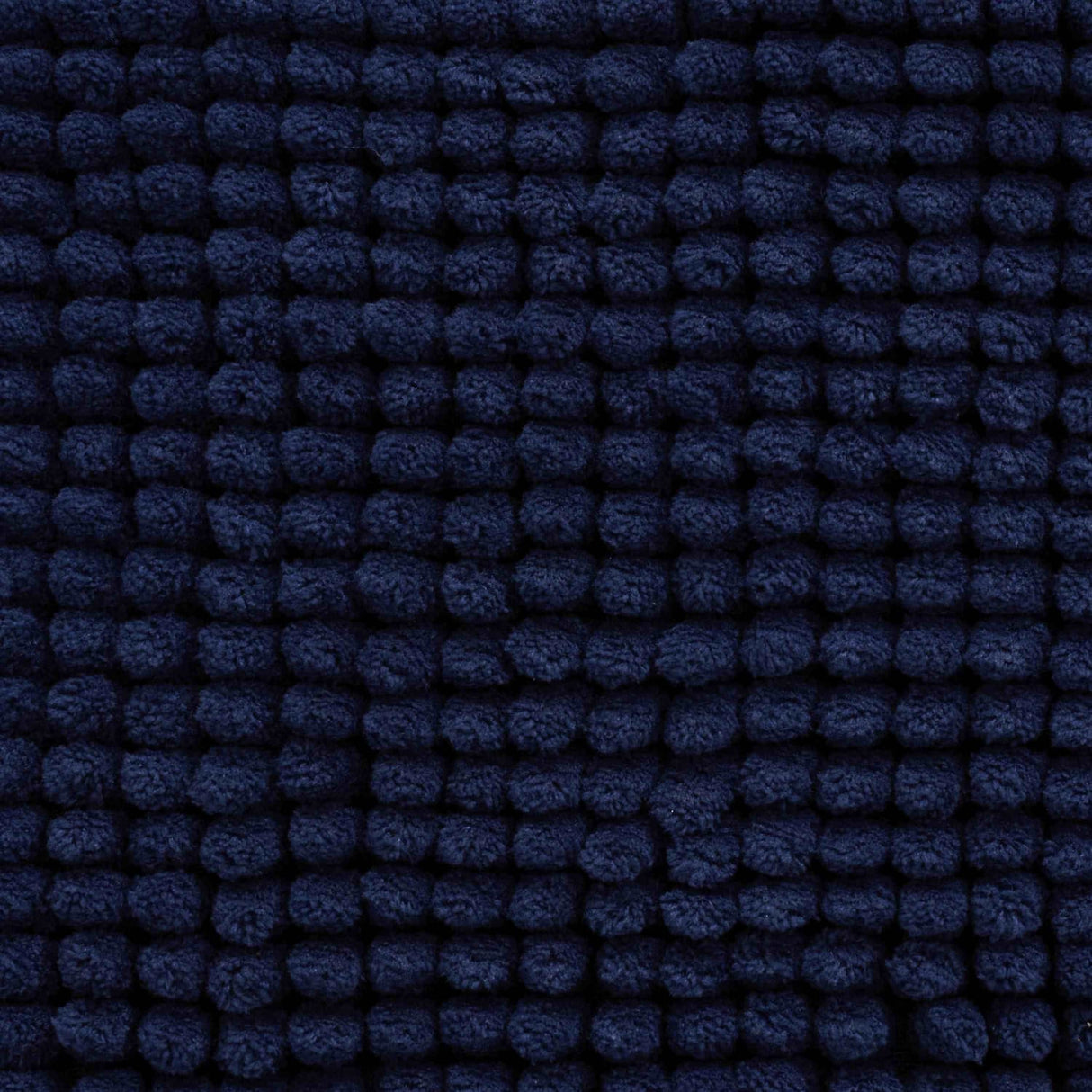 Catherine Lansfield Bobble Bath Mat 1200 GSM Cobalt Blue - Bobble Navy Bath Mat