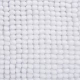 Catherine Lansfield Bobble Bath Mat 1200 GSM Cobalt Blue - Bobble White Bath Mat