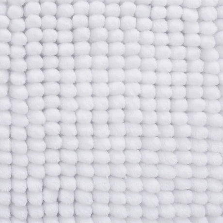 Catherine Lansfield Bobble Bath Mat 1200 GSM Cobalt Blue - Bobble White Bath Mat