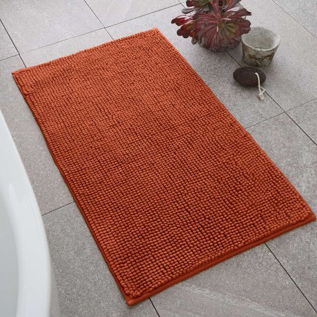 Catherine Lansfield Bobble Bath Mat 1200 GSM Cobalt Blue - Terracotta Bobble Bath Mat