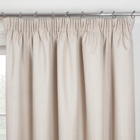 Eclipse Blackout Tape Top Pencil Pleat Curtains by Sundour