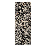 Catherine Lansfield Leopard Cotton Sun Lounger Towel 78x200cm - Natural - Leopard Sun Lounger Towel