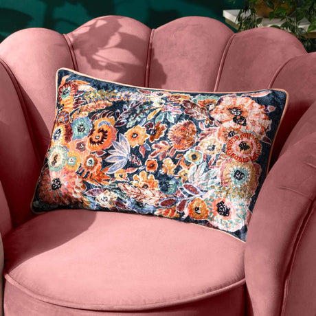 Aquess Velvet Cushion Cover by Wylder Tropics