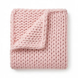 Cable Knit Throw Blanket 127cm x 152cm 3