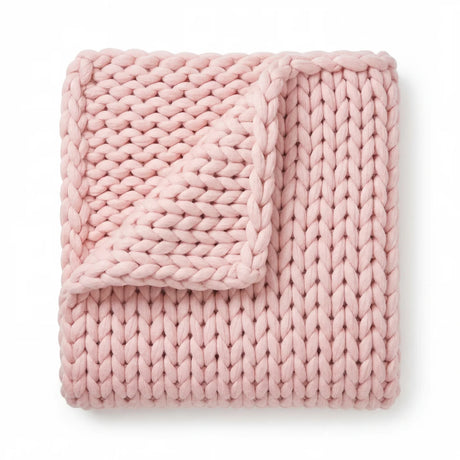 Cable Knit Throw Blanket 127cm x 152cm 3