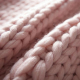 Cable Knit Throw Blanket 127cm x 152cm 1