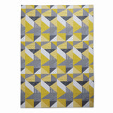 Catherine Lansfield Larsson Geo Geometric Ochre Tablecloth - Larsson Geo Ochre Table Cloth