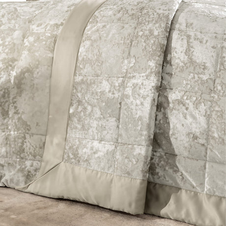 Catherine Lansfield Crushed Velvet Bedspread