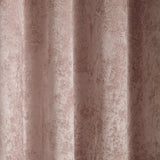 Catherine Lansfield Crushed Velvet Lined Eyelet Curtains - Blush - Crushed Velvet Curtains Blush
