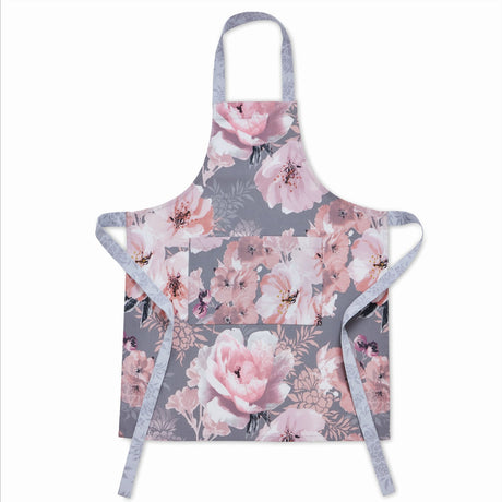 Catherine Lansfield Dramatic Floral Cotton Apron - Dramatic Floral Apron