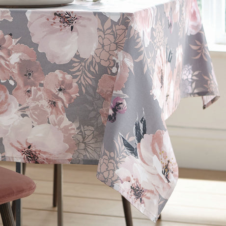 Catherine Lansfield Dramatic Floral Tablecloth - Dramatic Floral Table Cloth