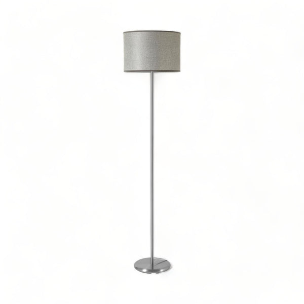 Polished Chrome Stainless Steel Floor Lamp