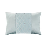 Catherine Lansfield Sequin Cluster Filled Cushion 30cm x 40cm - Duck Egg - Sequin Cluster Cushion Duck Egg Image 2