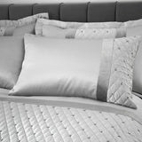 Catherine Lansfield Sequin Cluster Duvet Cover Set - Sequin Cluster Duvet Set Silver Image 2