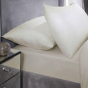 Egyptian Cotton 200 Thread Count Fitted Sheet 25cm Deep by Emma Barclay