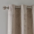 Catherine Lansfield Opulent Jacquard Eyelet Curtains Thermal - Champagne Gold