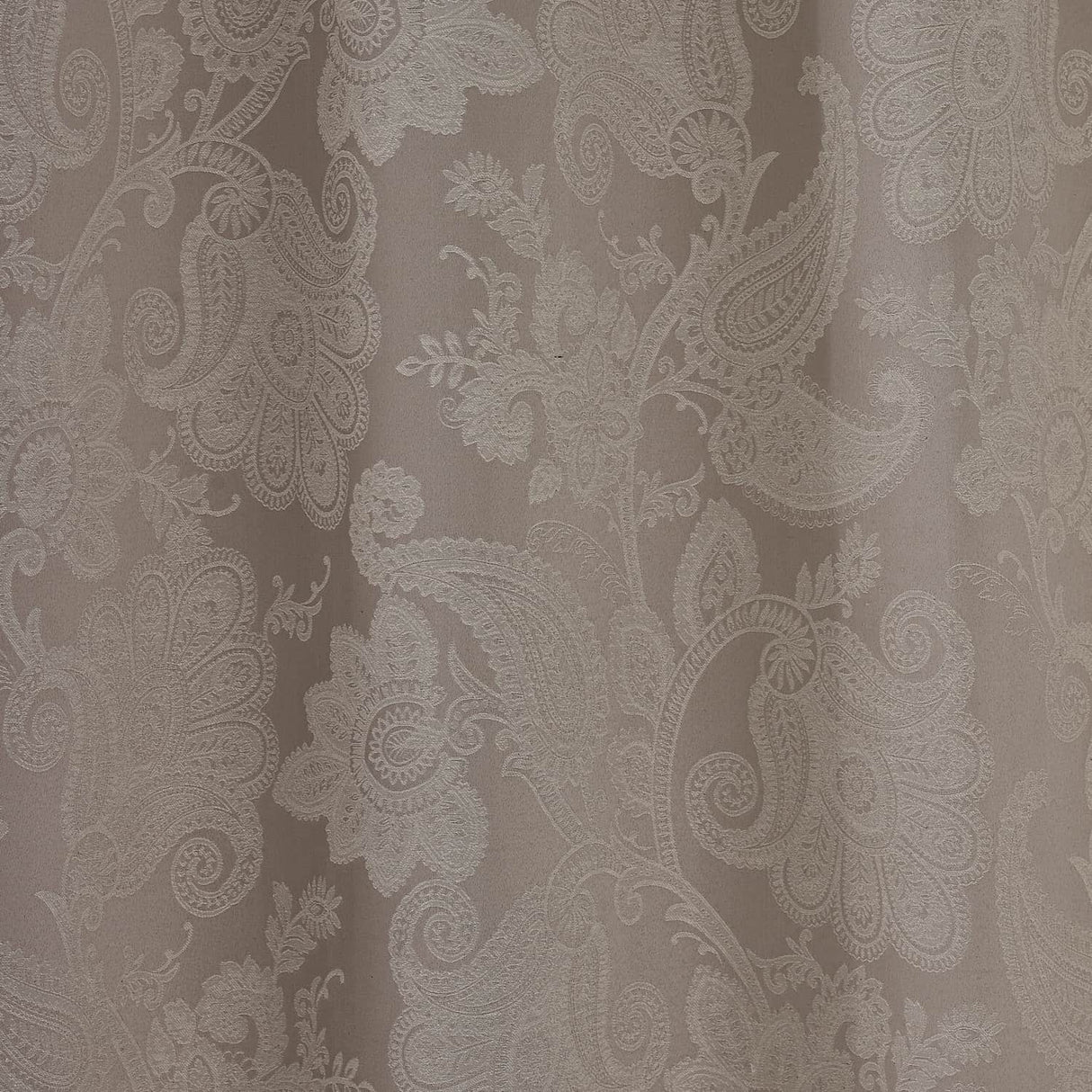 Catherine Lansfield Opulent Jacquard Eyelet Curtains Thermal - Champagne Gold - Opulent Jacquard Champagne Curtains