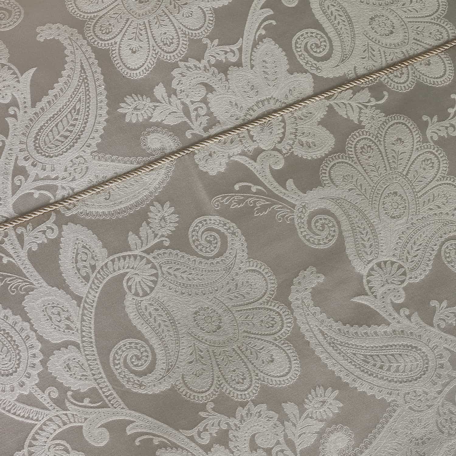 Catherine Lansfield Opulent Jacquard Duvet Cover Set - Champagne Gold - Opulent Jacquard Champagne Duvet Set