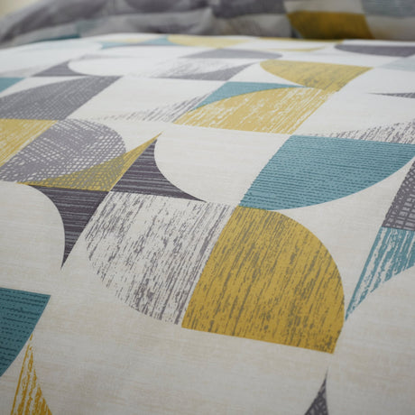 Catherine Lansfield Retro Circles Duvet Cover Set - Retro Circles Duvet Set