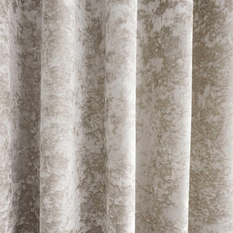 Crushed Velvet Lined Eyelet Curtains by Catherine Lansfield