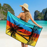 Palm Tree Beach Towel 1
