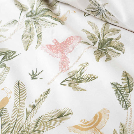 Catherine Lansfield Paradiso Palm Tropical Duvet Cover Set 4
