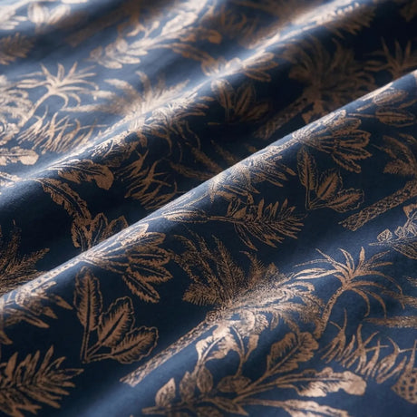 Midnight Palm Navy Duvet Cover Set 4