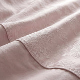 Blossom Jacquard Floral Woven Duvet Cover Set 4